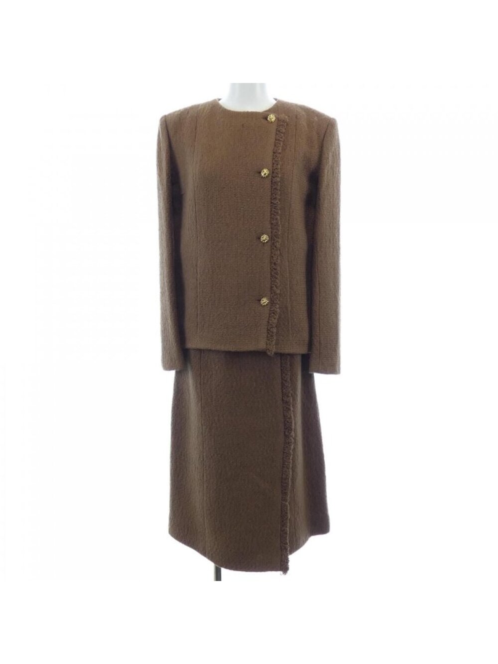 Chanel Vintage Suit Brown